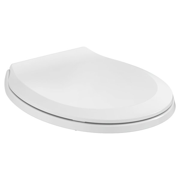 American Standard Slow Close Seat Round White, With Cover, Polypropylene Plastic, Round 5503B.00B.020